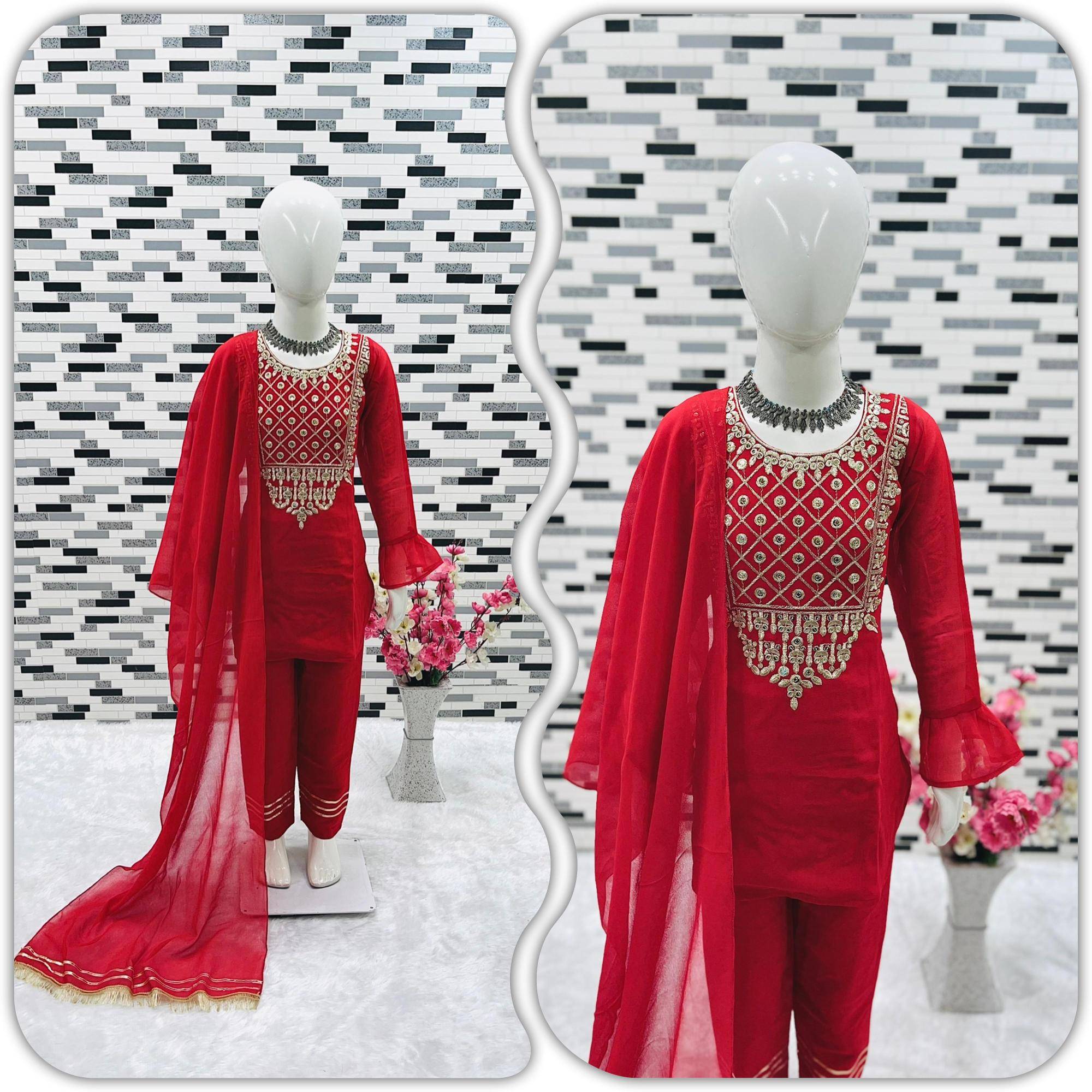 PRESERNTING NEW DESIGNER OC 162 Georgette Wholesale kids clothing in Hyderabad